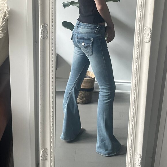 True Religion Joey low rise flare jeans - Picture 5 of 6